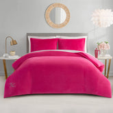 Velour Comforter Set