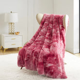 Shaggy Faux Fur Plush Blanket