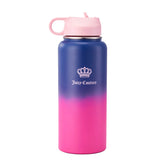 Go Girl Stainless Steel Water Bottle with Pop-up Straw