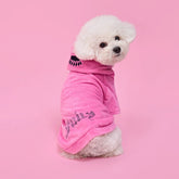 Bling Velour Pet Hoodie