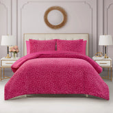 Cheetah Feathered Comforter Set
