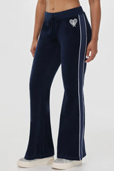 Tennis Cotton Velour Track Pants