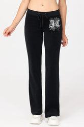 Monogram Heritage Cotton Velour Track Pants