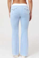 Sweetheart Cotton Velour Track Pants