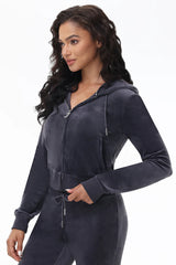 OG Big Bling Velour Hoodie