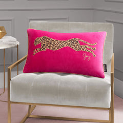 Velvet Cheetah Pillow