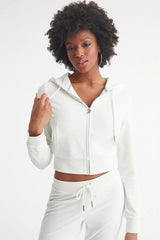 Bride Customizable Big Bling Velour Hoodie