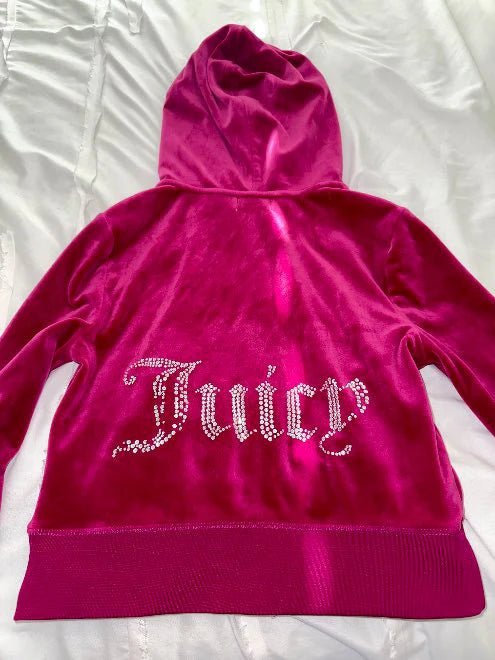 OG Big Bling Velour Hoodie—REJUICED