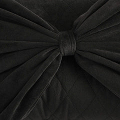 Velvet Bow Decorative Pillow