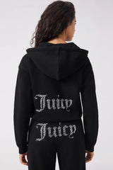Angel Couture Cropped Fleece Hoodie