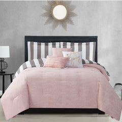 Cabana Striped Reversible Comforter Set