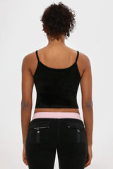 Big Bling Velour Tank Top