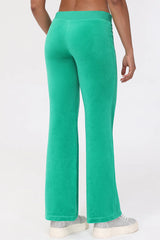 Heritage Graphic Cotton Velour Track Pants