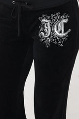 Monogram Heritage Cotton Velour Track Pants