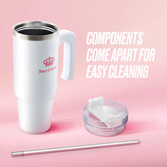 Glam Logo Stainless Steel Water Bottle