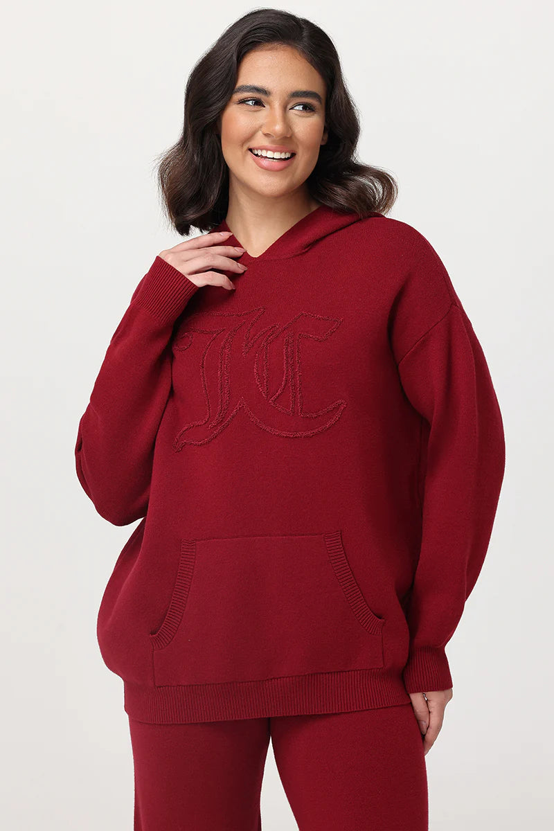 Embroidered Oversized Hoodie