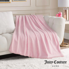 Solid Rabbit Mink Faux Fur Throw Blanket