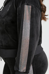 Plus-Size 30th Birthday Relaxed Scottie Velour Hoodie