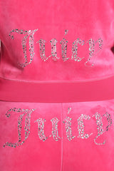 Plus-Size Angel Couture Big Bling Velour Hoodie