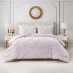 Kiss Pleat Micromink Comforter Set