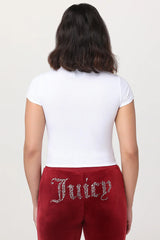 Santa Believes in Juicy Baby Tee