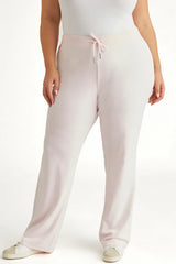 Plus-Size OG Big Bling Velour Track Pants