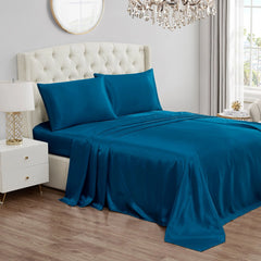 Solid Satin Sheet Set