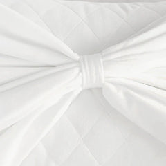 Velvet Bow Decorative Pillow