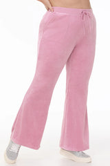 Plus-Size Heritage Cotton Velour Track Pants