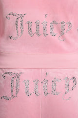 Angel Couture Big Bling Velour Hoodie