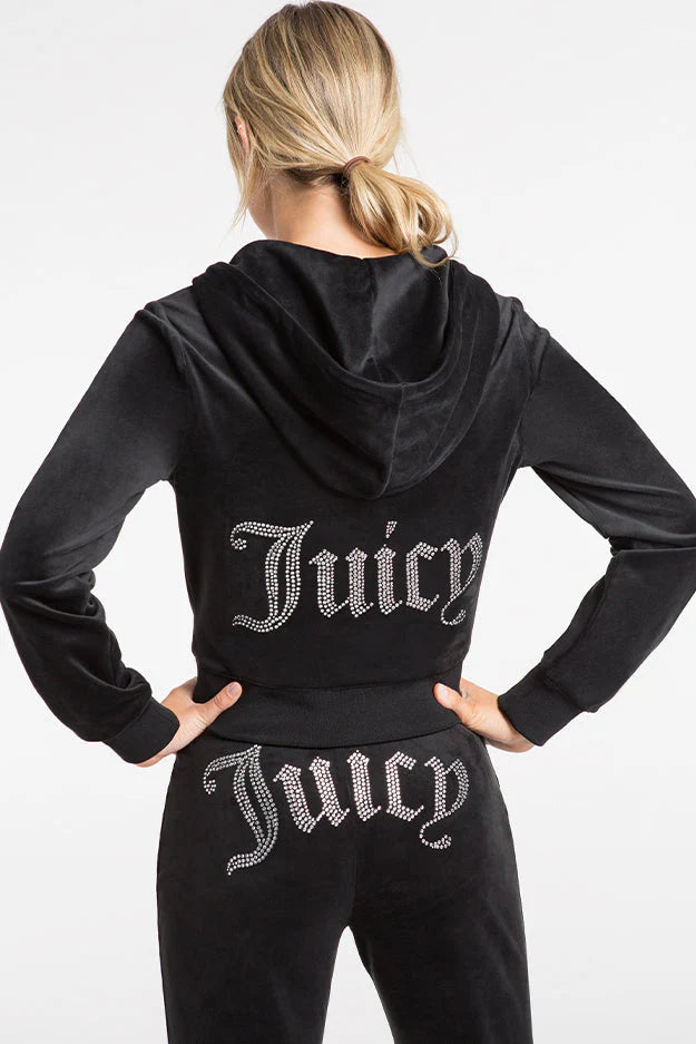 OG Big Bling Velour Hoodie—REJUICED