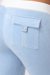 Sweetheart Cotton Velour Track Pants