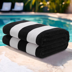Reversible Cabana Cotton Beach Towel