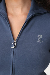 Small Bling Knit Cropped Jacket