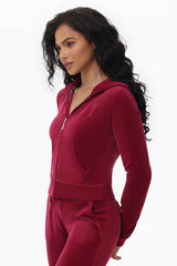 Heritage Cotton Velour Hoodie