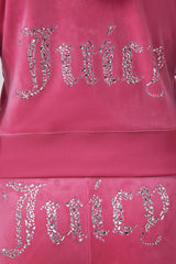 Angel Couture Big Bling Velour Hoodie