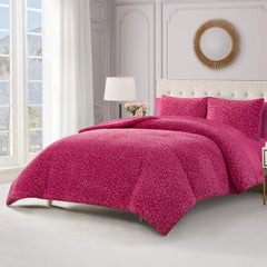 Cheetah Feathered Comforter Set