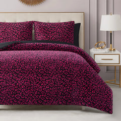Cheetah Feathered Comforter Set