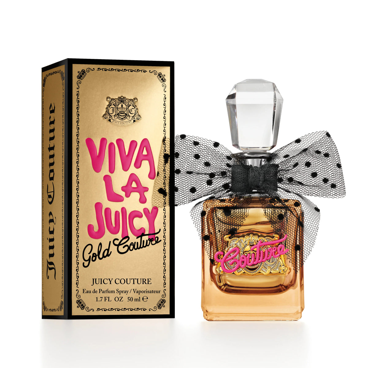 Viva La Juicy Gold Couture Eau de Parfum Spray, 1.7 oz