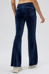 30th Birthday Snap Pocket Velour Pants