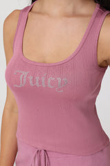 Pointelle Small Bling Tank