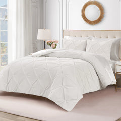 Kiss Pleat Micromink Comforter Set
