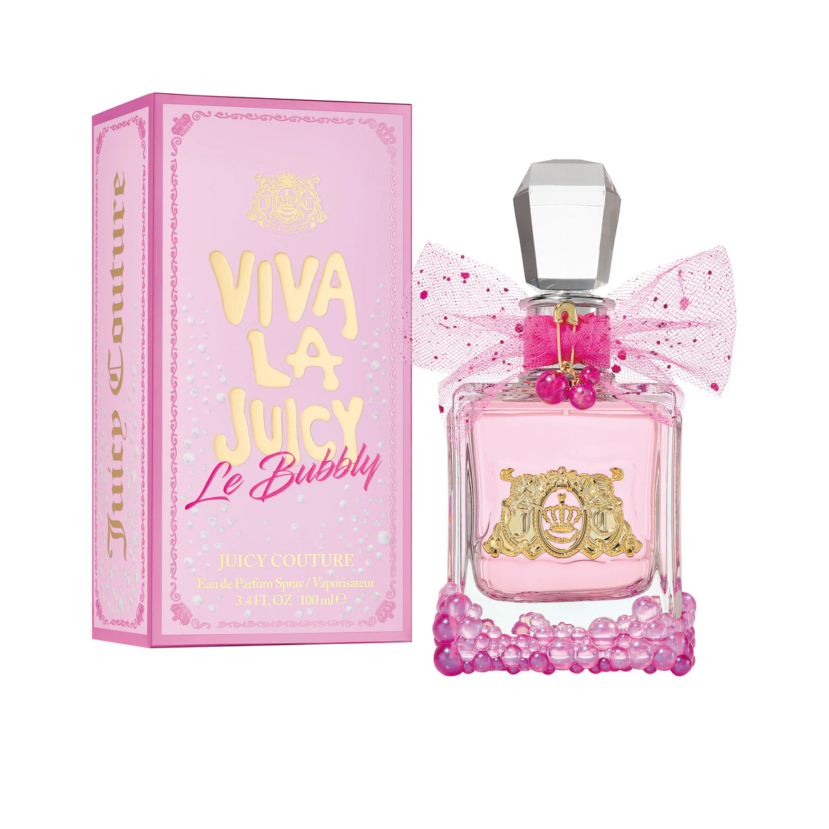 Viva La Juicy Le Bubbly Eau De Parfum Spray, 3.4 oz