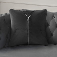 Zippered Tracksuit Pillow