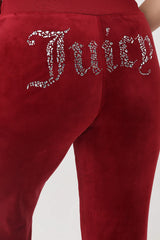 Mixed Crystals Velour Track Pants