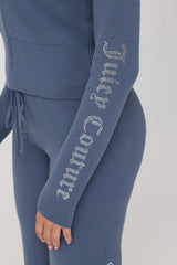 Small Bling Knit Cropped Jacket