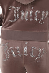 OG Big Bling Velour Track Pants