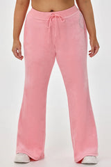 Plus-Size Crown Heritage Cotton Velour Track Pants