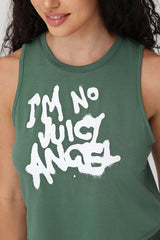 I'm No Juicy Angel Muscle Tank