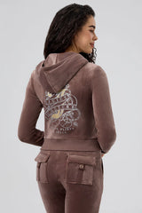 Thirty Flirty and Juicy Velour Hoodie